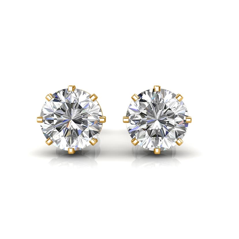 Diamond Stud Earrings
