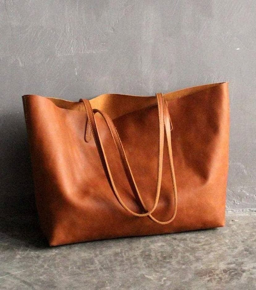 Leather Tote Bag